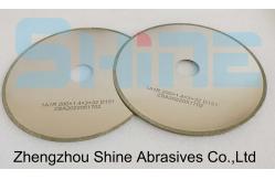 China Continuous Rim 1A1R Electroplated Diamond Cutting Wheels For Stone supplier