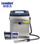 Automatic Cleaning Nozzle Industrial White Inkjet Printer For Batch Coding With Touch Screen for sale