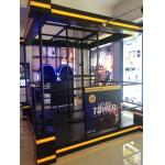 Black Interactive Virtual Reality , Gun Virtual Reality Shooting Simulator
