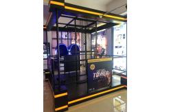 China Black Interactive Virtual Reality , Gun Virtual Reality Shooting Simulator supplier