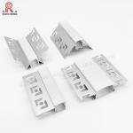 Wall Corner Aluminium LED Strip Light Profile 3mm Thickness Recessed for sale