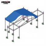 Silver DJ Band Stage Light Truss Aluminum Light Truss 1m 2m 3m Length for sale