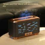 Flame Aromatherapy Humidifier Nano Mist Quiet Large Capacity Humidification Machine With Atmosphere Light