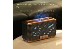 China Flame Aromatherapy Humidifier Nano Mist Quiet Large Capacity Humidification Machine With Atmosphere Light supplier