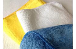 China Soft Polyester Microfiber Cloths For Car Wash Cleaning , Automotive Microfiber Towels supplier