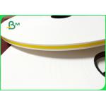 60gsm Degradable Waterproof White Kraft Paper / Straw Paper For Paper Straw