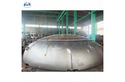 China 7000mm Diameter Carbon Steel Segmented Tank Head For Boilers And Heat Exchangers supplier