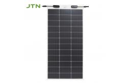 China Monocrystalline 300 Watt Flexible Solar Panel 370W For RV Boat Waterproof MWT supplier
