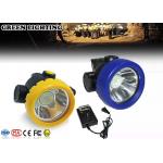 2.2Ah Rechargeable LED Headlamp 3500 Lux Brightness Shock - Resistant for sale