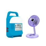 Lithium Battery Solar Generator For Camping Emergency Power For TV With Fan for sale