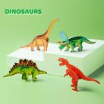 Non Toxic 3D Paper Educational Puzzle Toys 3 Dinosaurs Child DIY Kit for sale