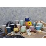 Colorful coffee mug new bone china for home and office use ceramic mugs for gift set for sale