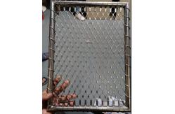 China SS316 Inox Wire Net Ferrule Flexible Stainless Steel Cable Mesh For Railings supplier