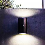 Anti Rust Wireless Outdoor Wall Sconce 100LM Solar Motion Sensor Wall Light for sale