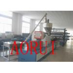 Recycled PET Printing Double Screw Extruder , Stationary Plastic Sheet Machine for sale