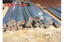 China Hot Dip Galvanized Electrical Power Pole for Power Transmission with Customized Height supplier