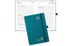 China 2024 Hardcover Academic Planner Weekly Monthly Page Layout Expense Pages supplier