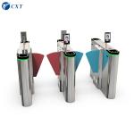 Office 300 People/Min Flap Gate Barrier Automatic Systems Turnstiles YW200 for sale