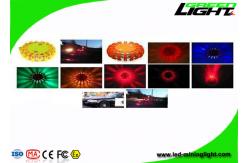 China Plastic Emergency Disc LED Warning Light USB Rechargeable 3 LED Road Flare Traffic supplier