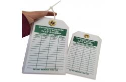 China Customized Long Lasting Safety Identification Tag supplier