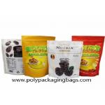 SGS Zipper Top Gravure Printing Aluminum Foil Packaging Bags for sale