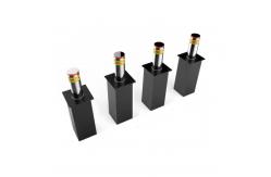 China Durable Defense Robust Security Full Auto Hydraulic Bollards supplier
