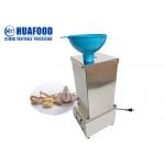 SUS304 Stainless Steel Garlic Peeling Machine Peeler Dry Garlic 25KG/h for sale