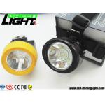 1200 Cycles 6000 Lux 2.8Ah 110LUM Mining Hard Hat Lights for sale