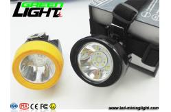 China 1200 Cycles 6000 Lux 2.8Ah 110LUM Mining Hard Hat Lights supplier