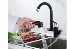China Household Pull Out 360° Rotatable Pressurized Sink Faucet supplier