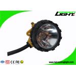 Brightness 15000lux Mining Cap Lamp Aluminum Lighting Cup Low Power Warning
