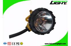 China Brightness 15000lux Mining Cap Lamp Aluminum Lighting Cup Low Power Warning supplier