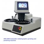 6 Samples Plc Control Metallographic Grinding And Polishing Machine Single Disc Automatic