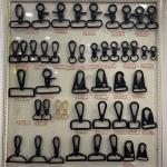 Nickle Free Metal Dog Hooks Width 30mm For handbag Luggages Garments for sale
