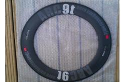 China Anti Scratch Bicycle Wheel Decals With Excellent Ink Performance supplier