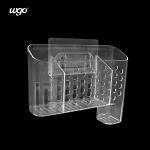 Damage Free Clear Kitchen Oganizer Container Wall Mount For Bathroom for sale