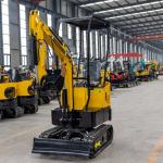 Chinese Hydraulic Crawler Digger Excavator Lightweight for sale