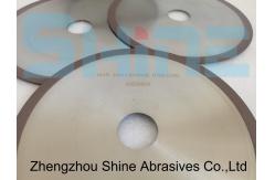 China 8'' 200mm 1A1R Diamond Cutting Off Wheels For Solid Carbide Tools supplier