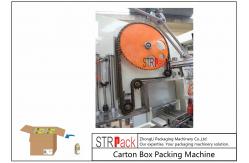 China High Speed Bottle Carton Packing Machine Servo Control For Bottle Filling Line supplier