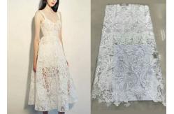 China Shiny Sequin Embroidered Floral Beaded Bridal Lace Fabric Light And Transparent Texture supplier