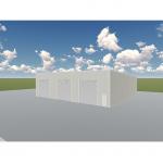 Lightweight Steel Structure Cow Shed Prefabricated Steel Frame Construction Factory