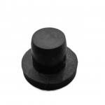 Custom Silicone Molded Rubber Parts Black Silicone Plug