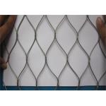 High Strength Stainless Steel Woven Mesh , SS 304 / 316 Woven Wire Mesh Fencing for sale