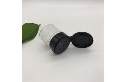 China 70ml Transparent Empty Mini Spice Jars With Hole In Cover , Plastic Food Bottles supplier