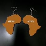 MDF Board Map Sublimation Earring Blanks for Anniversary