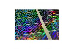 China Anti Counterfeit Gold And Silver Security Hologram Stickers supplier