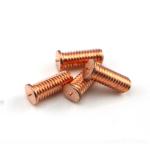 M5-M64 Solid Spot Weld Screws And Fasteners Copper Flat Head Rivet Screw for sale