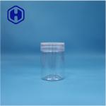 Round Shape Transparent Plastic Sweet Candies Sugar Nuts Pepper Dried Food Jar for sale