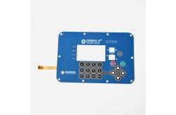 China Push Button LED Membrane Switch Water Resistant Dust Proof With Window supplier