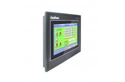 China Analog Input Ouput HMI PLC Combo 8 Bit Password 800*480 Pixels supplier